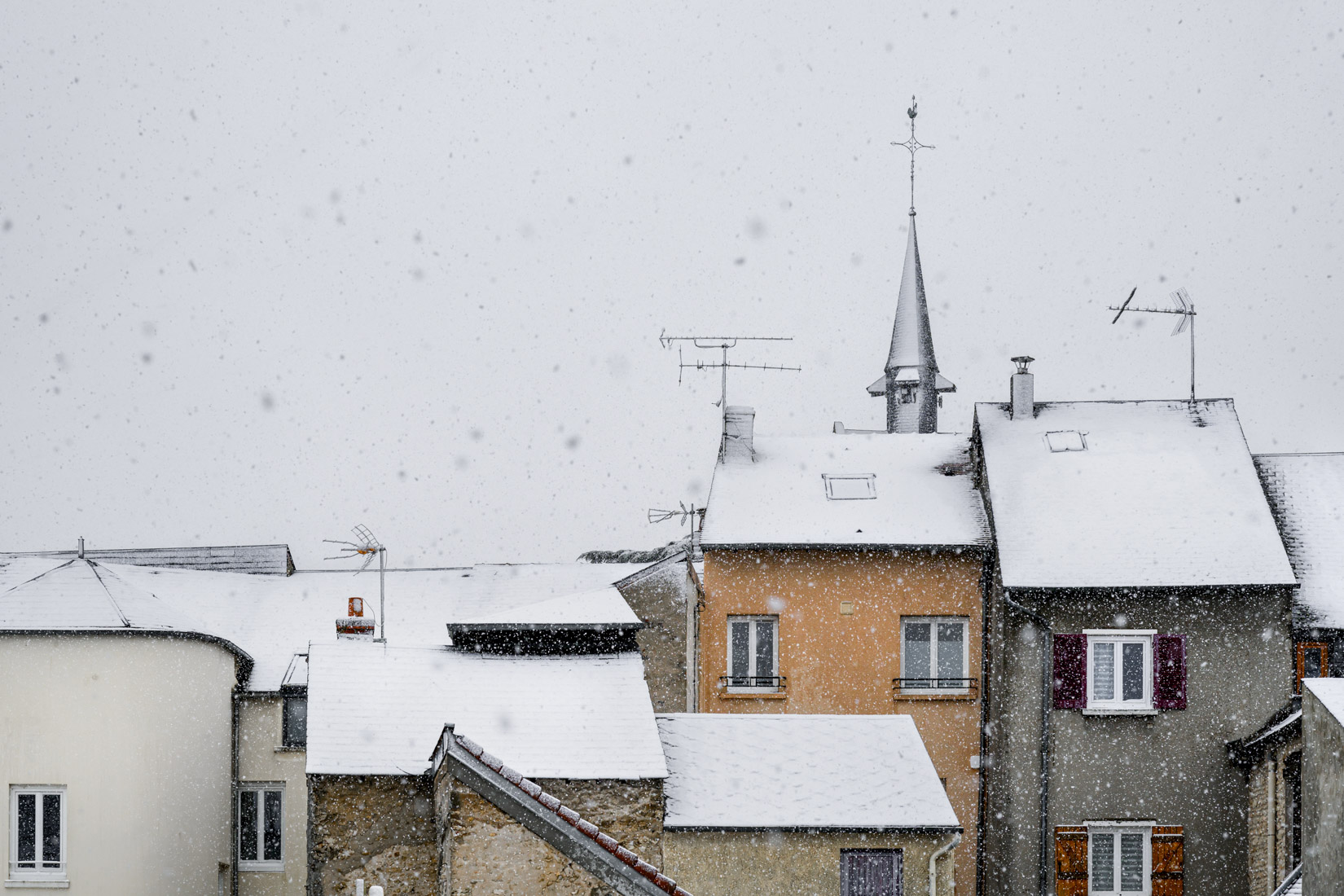 Toits enneigés | Angerville - 2025