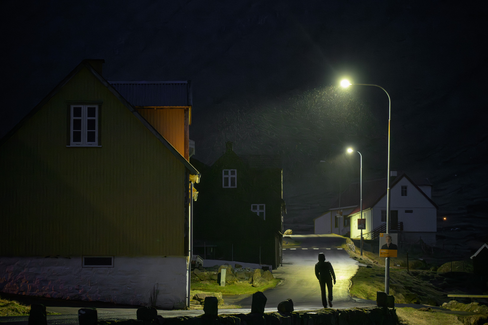 Dans les bourrasques